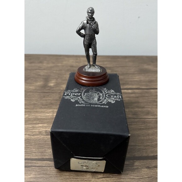 Piper Craft Robert Burns Pewter Figurine | Scotland - Picture 2 of 6